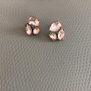 J. Crew crystal studs